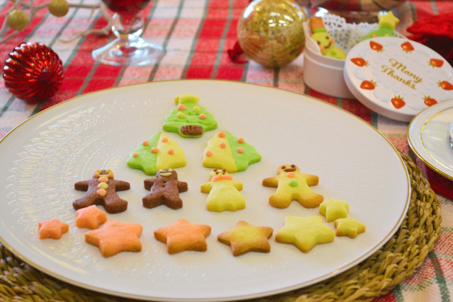 クリスマスクッキー缶（イメージ）